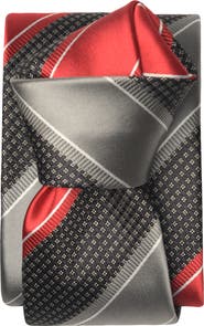 Elizabetta Ferrari - Extra Long Silk Jacquard Tie for Men