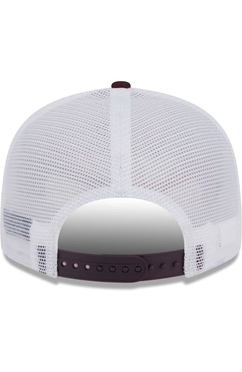 New Era Men's New Era Maroon Virginia Tech Hokies Tear Trucker 9FIFTY Snapback Hat, Alternate, color, Maroon