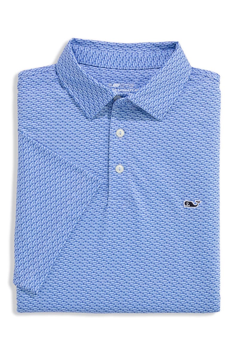 Sankaty Performance Polo, Alternate, color, BASS MICRO JAKE BLUE
