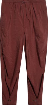 Lemaire Washed Technical Cotton Blend Parachute Pants