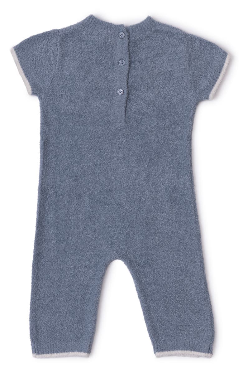 Barefoot Dreams<sup>®</sup> CozyChic<sup>™</sup> Ultra Lite<sup>®</sup> Falala Holiday Romper, Alternate, color, Blue Dusk