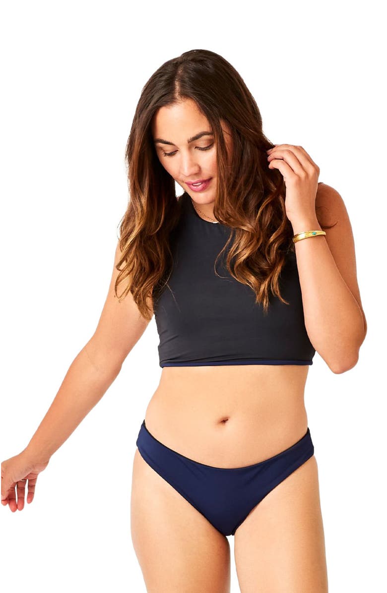 Carve Designs Sanitas Reversible Bottom, Alternate, color, Black/Navy