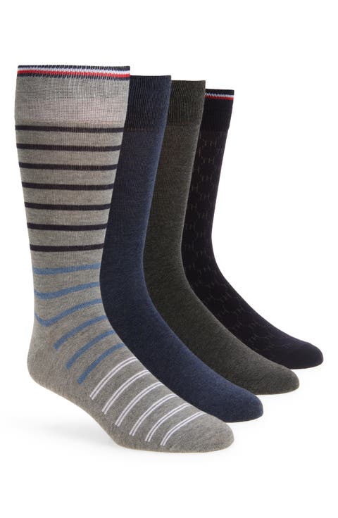 4-Pack Dress Socks