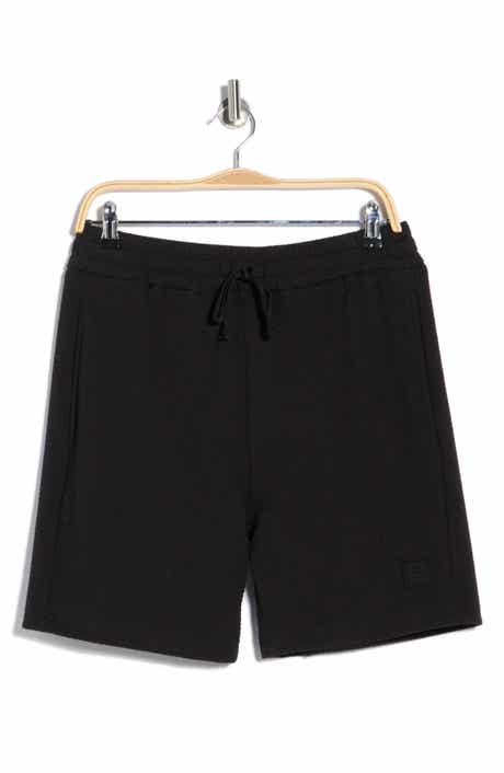 DENIM AND FLOWER Textured Drawstring Shorts