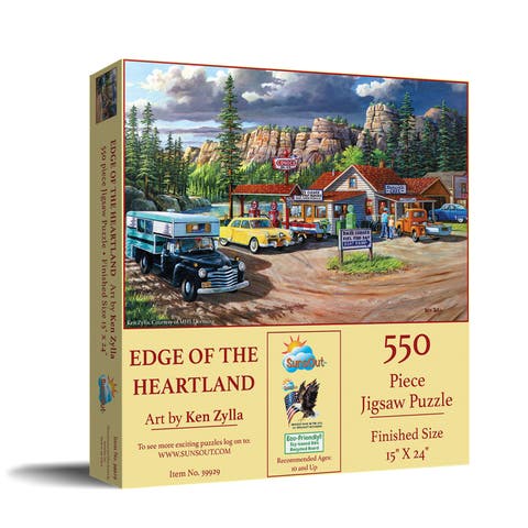 Edge of the Heartland 550 piece Jigsaw Puzzle for Adults