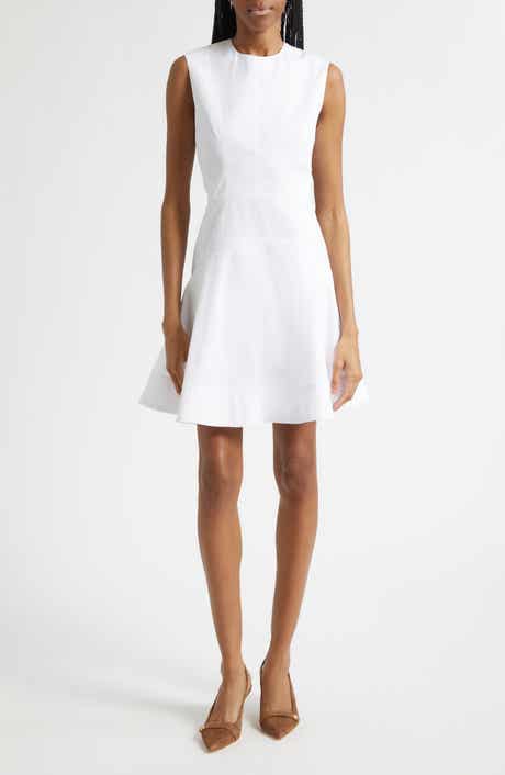 Karrigan Sleeveless Stretch Cotton Minidress
