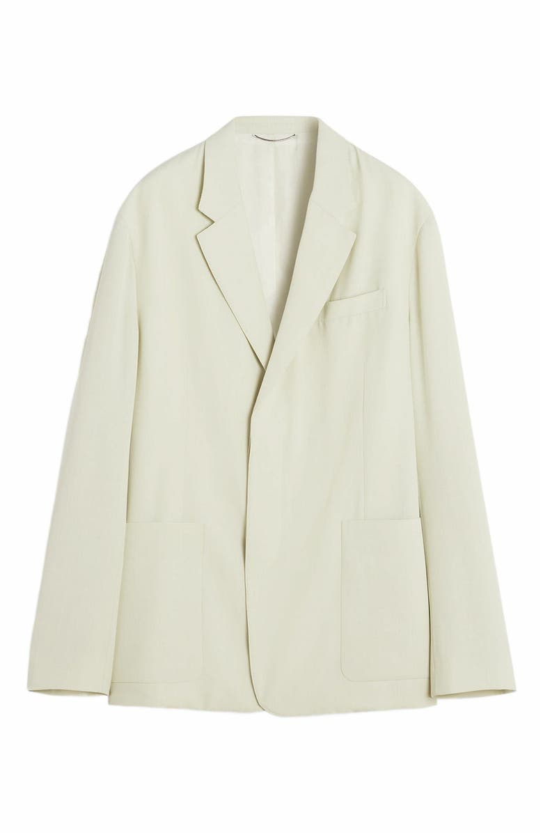 Lanvin Loose-Fitting Wool Blend Jacket, Alternate, color, 