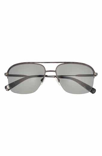 Ted Baker 58mm Polarized Navigator Sunglasses