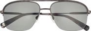 Ted Baker 58mm Polarized Navigator Sunglasses