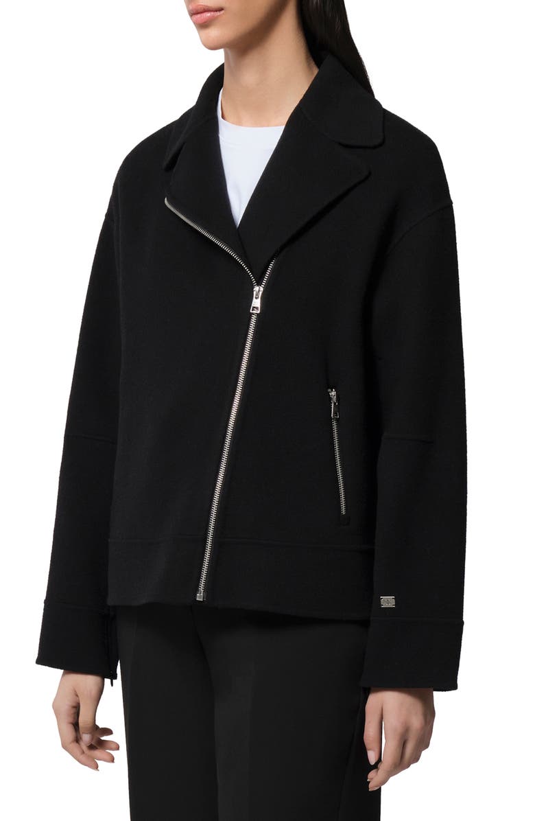 Soia & Kyo Iskra Covertible Sleeve Wool Blend Coat, Alternate, color, 