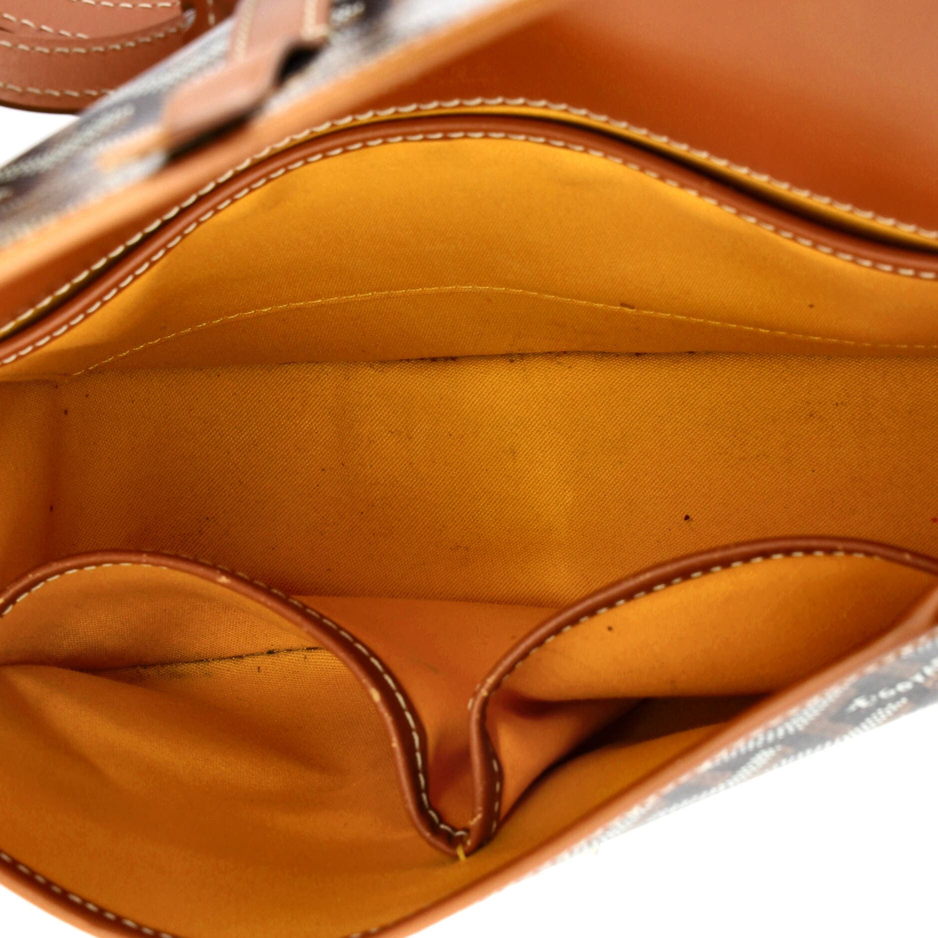 Pre-Owned Goyard Belvedere II Messenger Bag Coated Canvas PM, Alternate, color, Brown