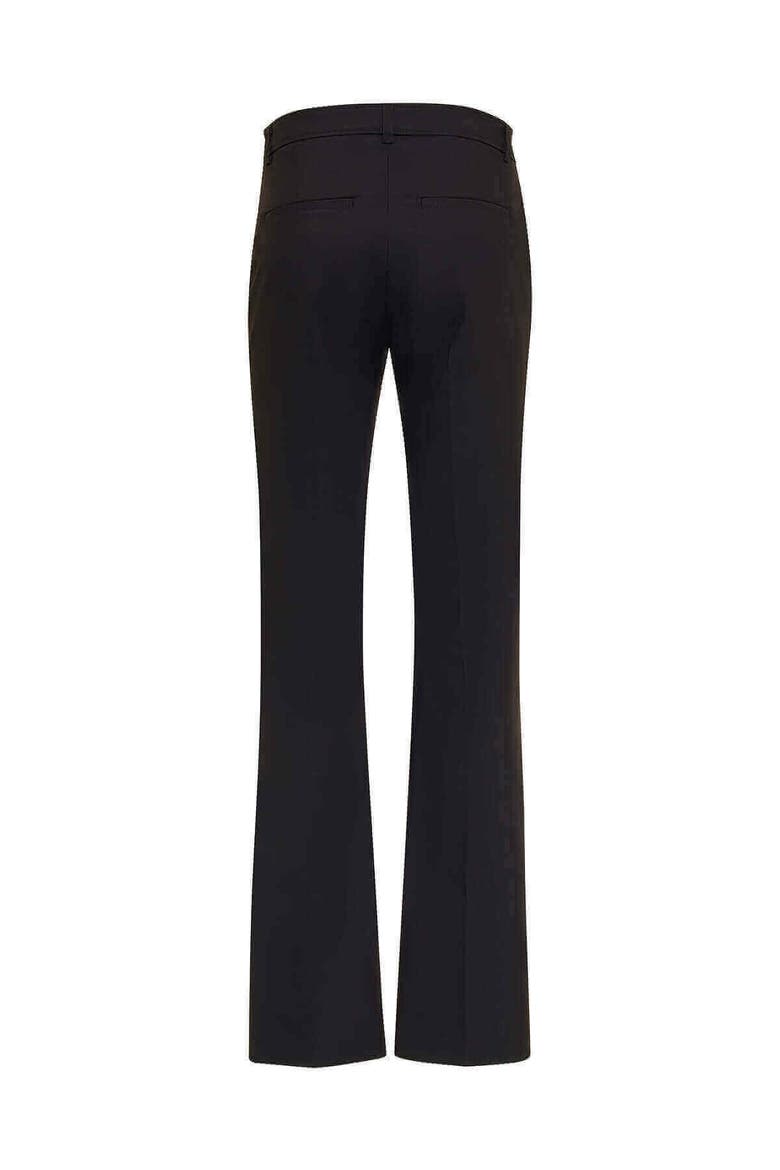 Stretch Trousers With Button Details, Alternate, color, Black