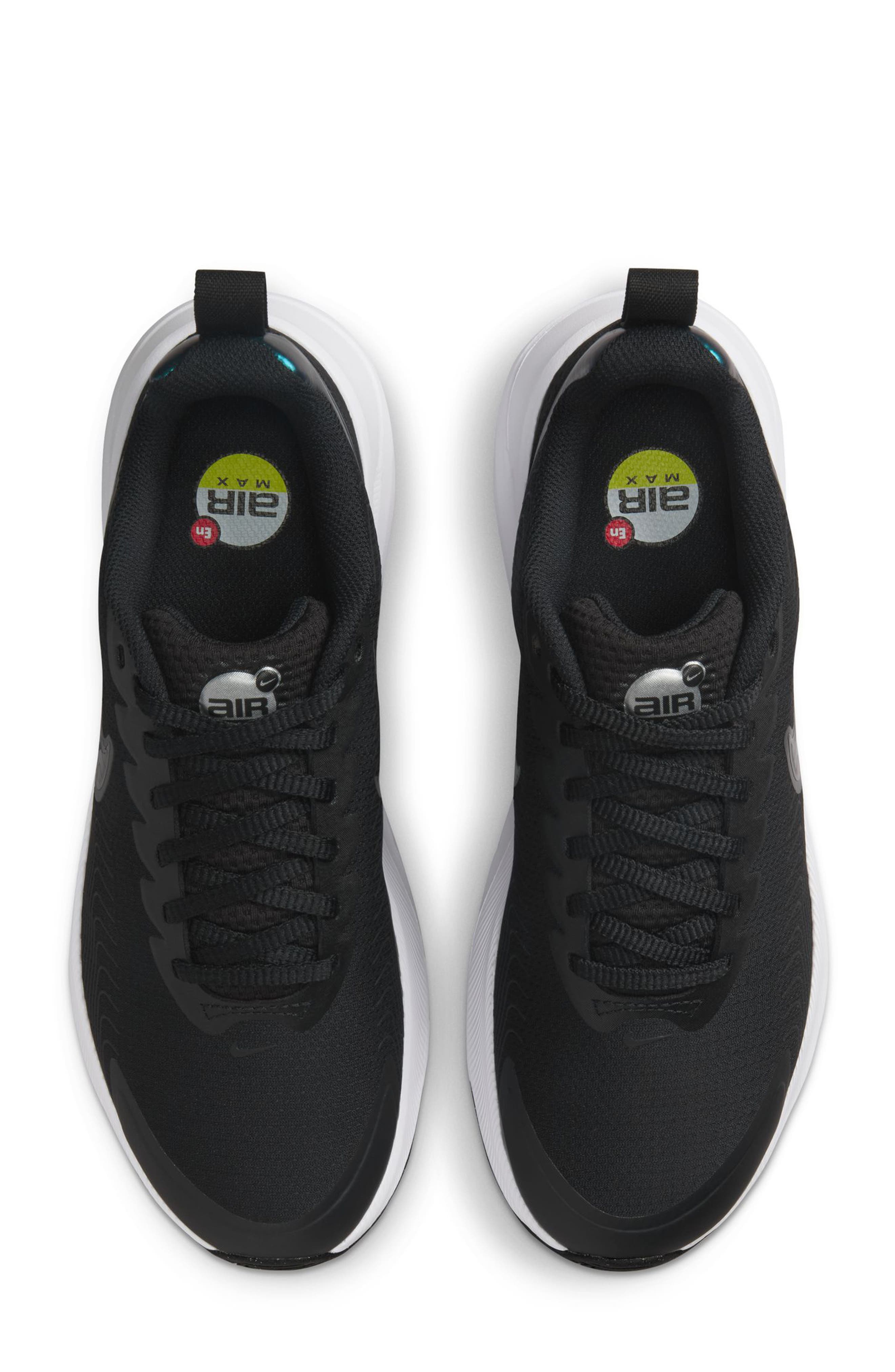 Nike Air Max Nuaxis Sneaker, Alternate, color, Black / Dark Grey