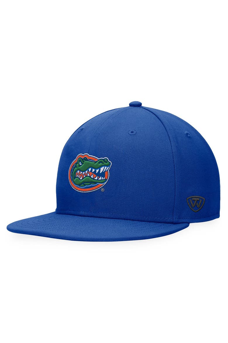 Men's Top of the World Royal Florida Gators Fitted Hat, Main, color, Royal
