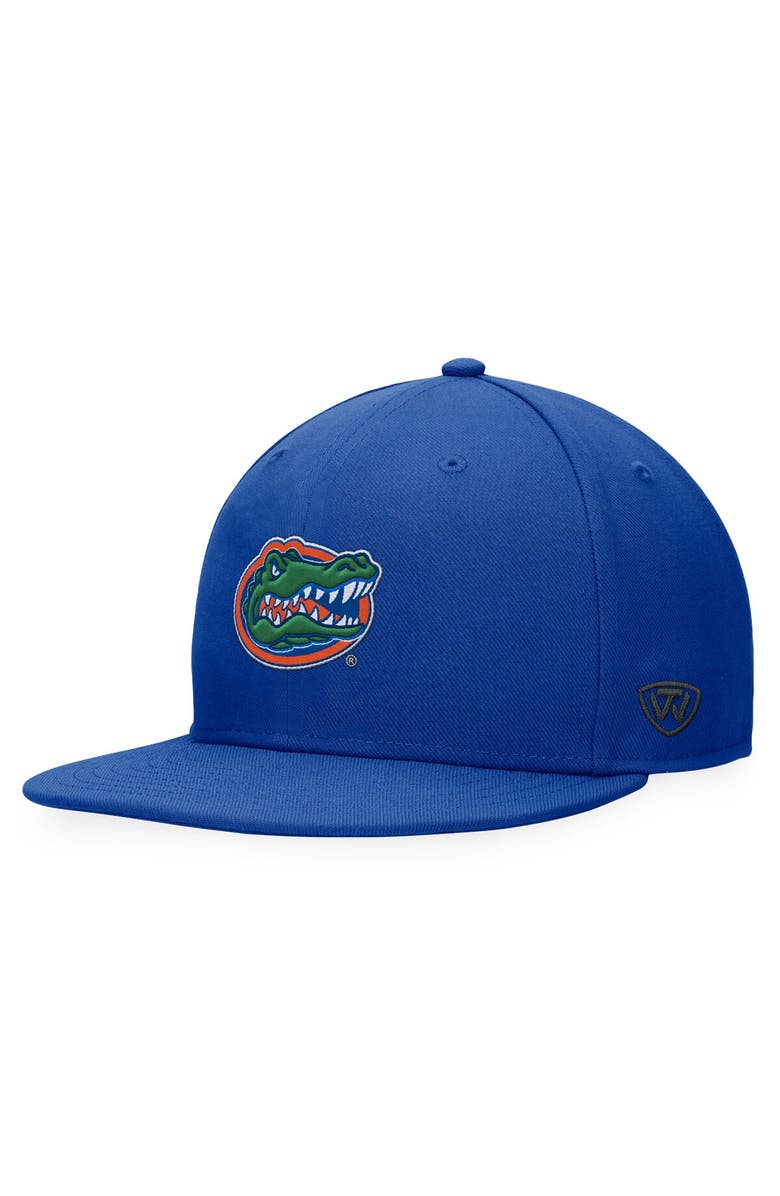 TOP OF THE WORLD Men's Top of the World Royal Florida Gators Fitted Hat, Main, color, Royal