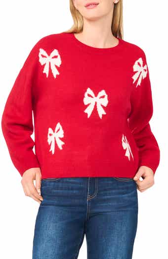 Sequin Bow Sweater