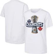 Outerstuff Youth White Canada 2025 4 Nations Face-Off Champions T-Shirt