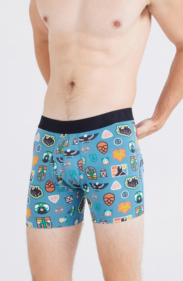 SAXX DropTemp<sup>™</sup> Cooling Cotton Boxer Briefs, Main, color,