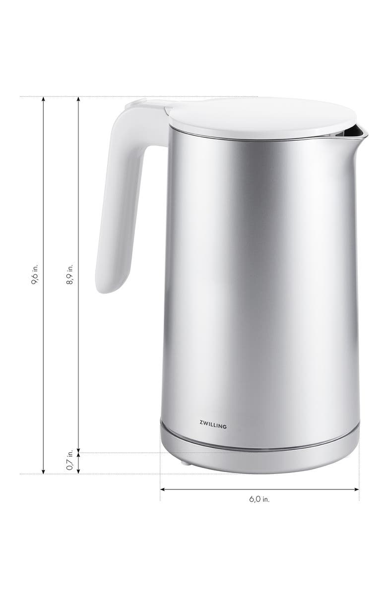 ZWILLING Enfinigy Cool Touch Pro Kettle, Alternate, color, Stainless Steel
