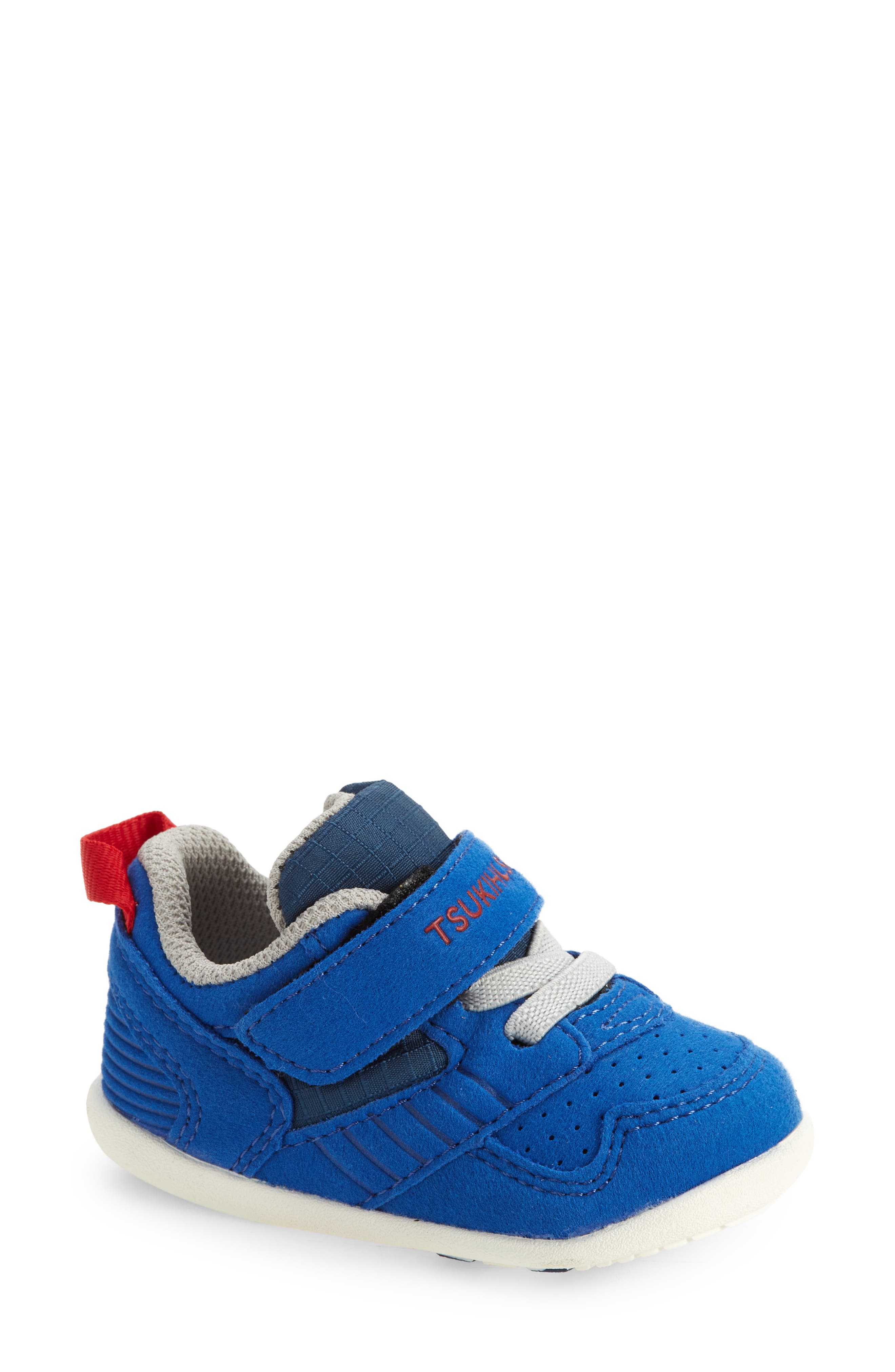 Tsukihoshi Kids
 Racer Sneaker, Main, color, Royal/ Red