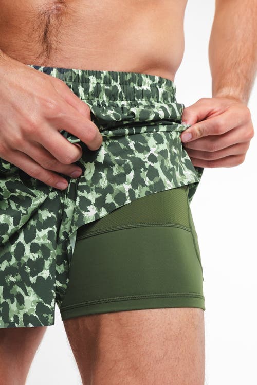 Vitality Prime Sport Short 5" In Green