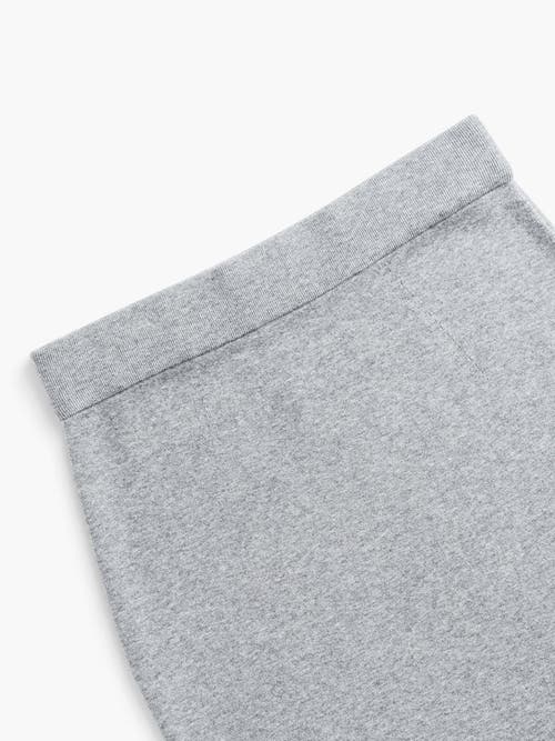 Ministry Of Supply Atlas Skirt In Nickel Grey Heather