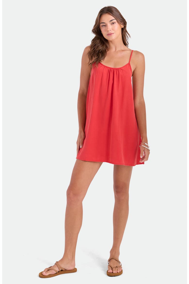 Baby Cakes Mini Cover-Up Sundress, Alternate, color, PERSIMMON