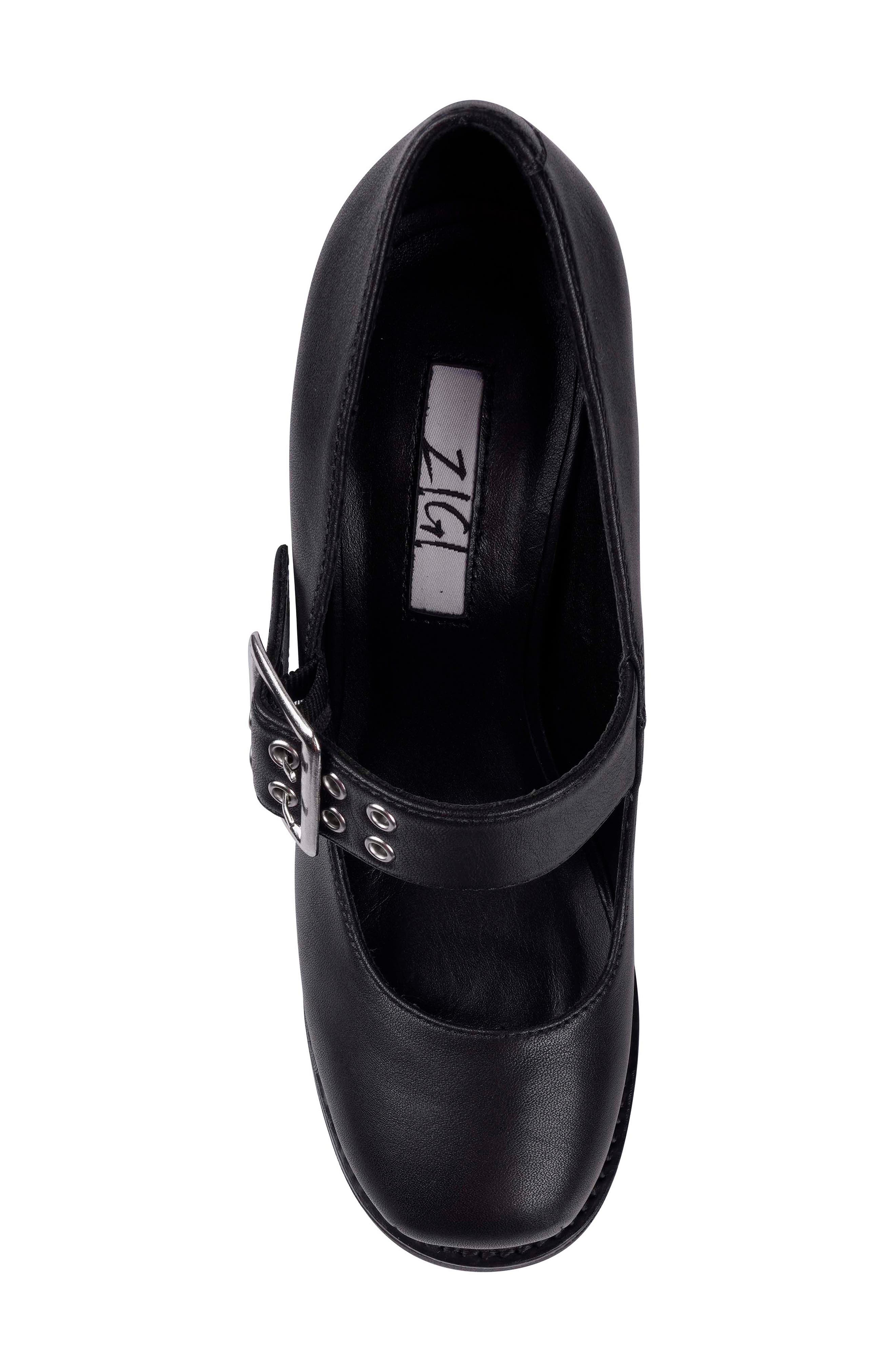 ZIGI Nay Mary Jane Platform Pump, Alternate, color, Black