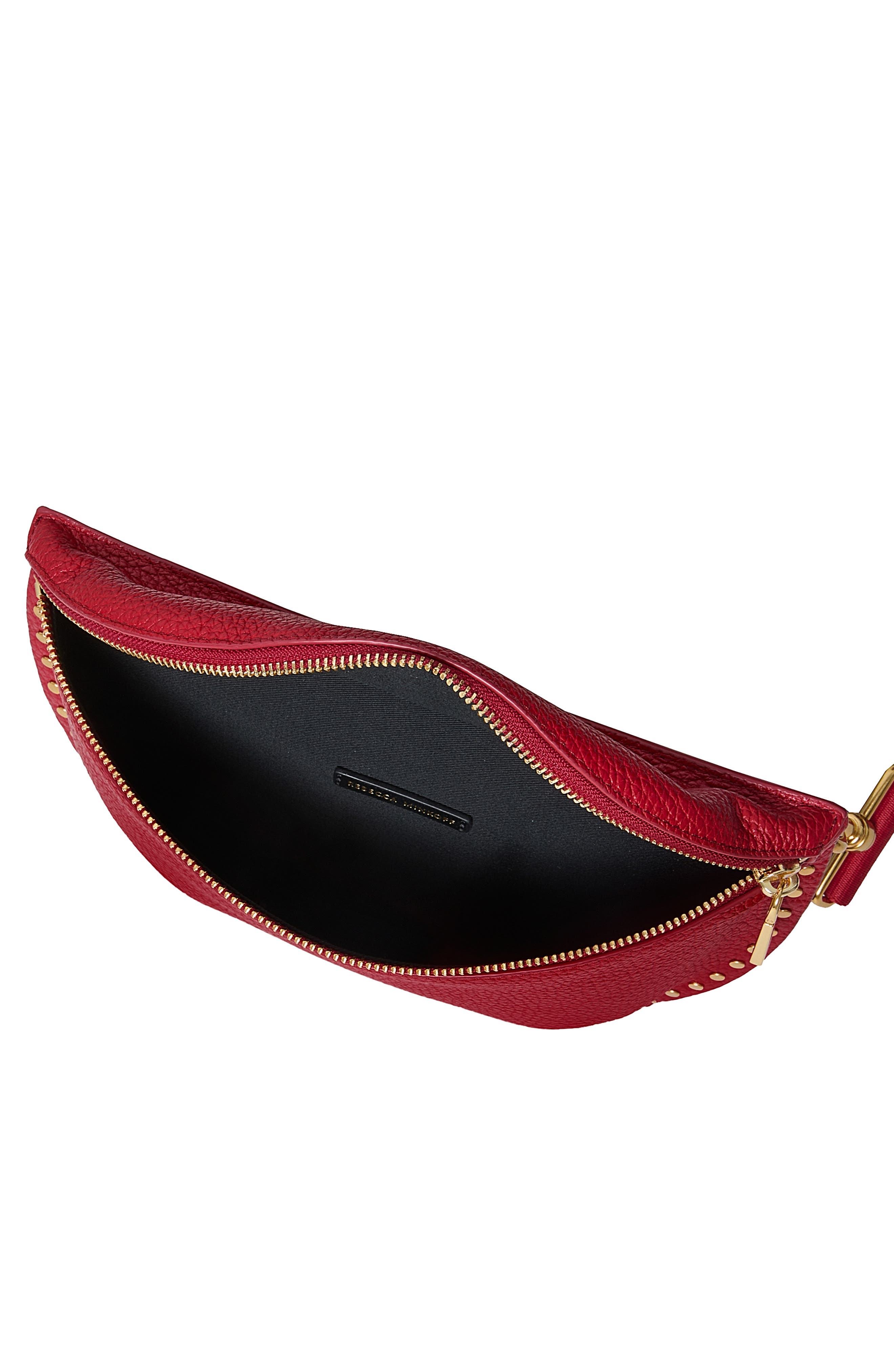 Rebecca Minkoff Darren Leather Sling Bag, Alternate, color, Siren