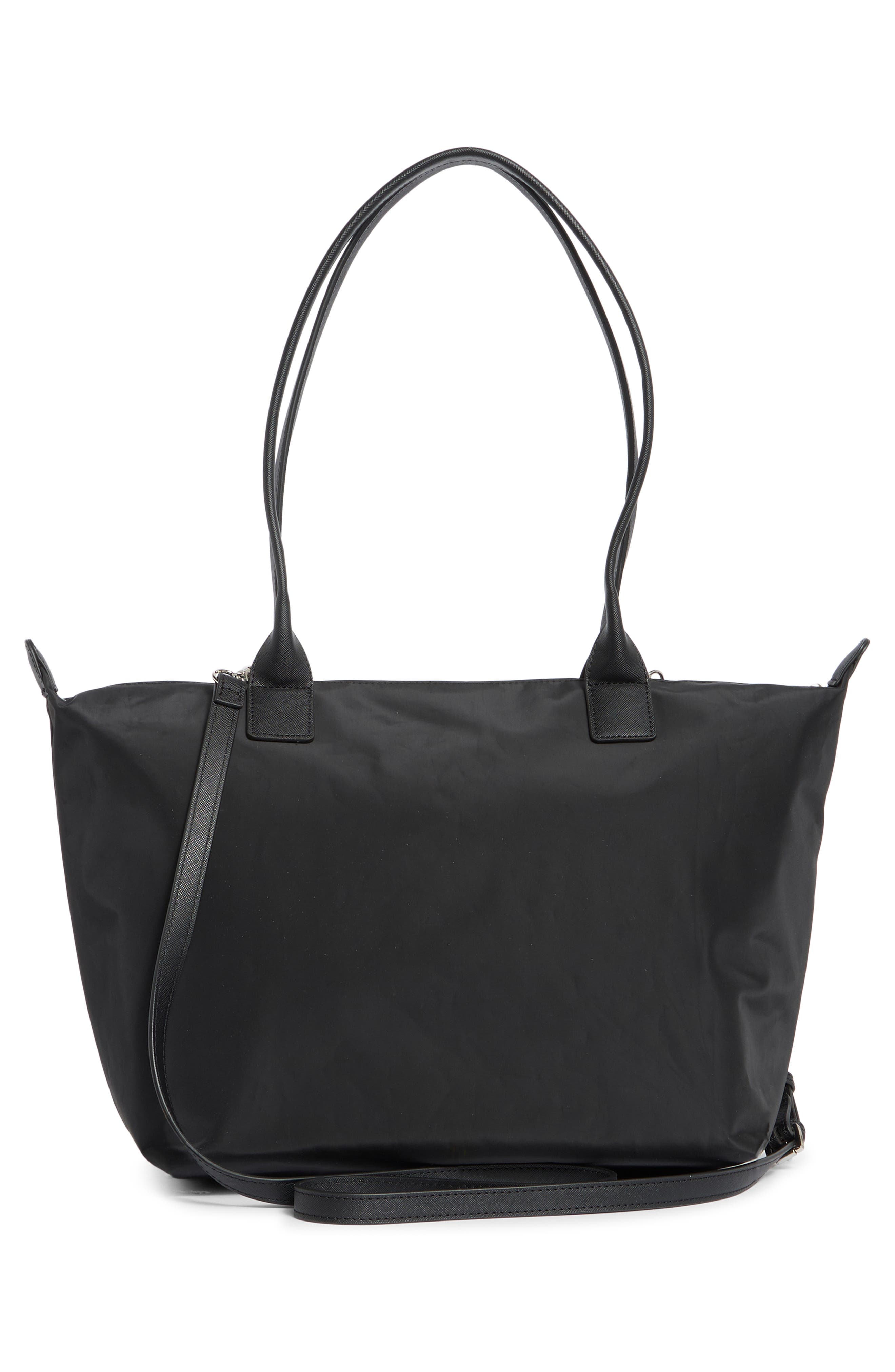 Madden Girl Tote Bag, Alternate, color, Black