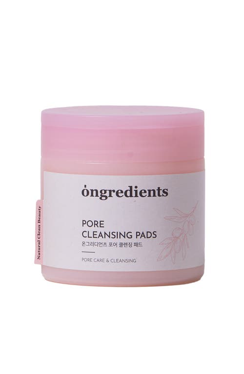 Ongredients Pore Cleansing Pads
