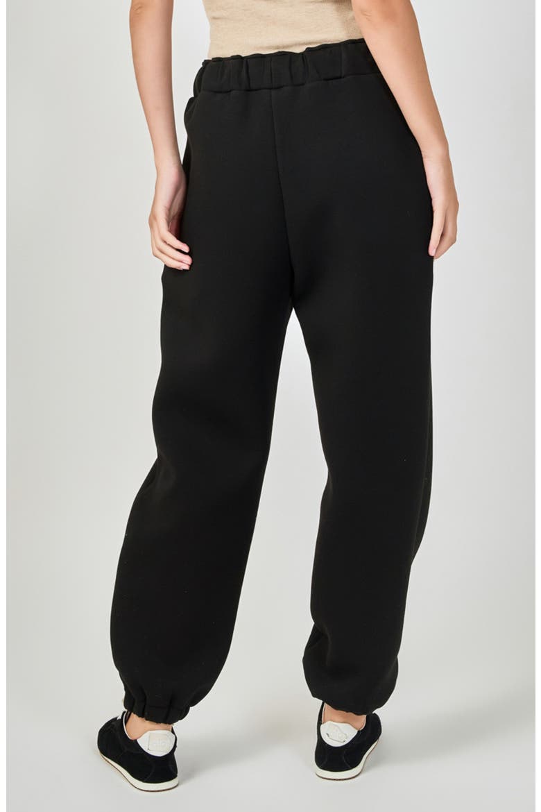 Pocketed Scuba Joggers, Alternate, color, BLACK