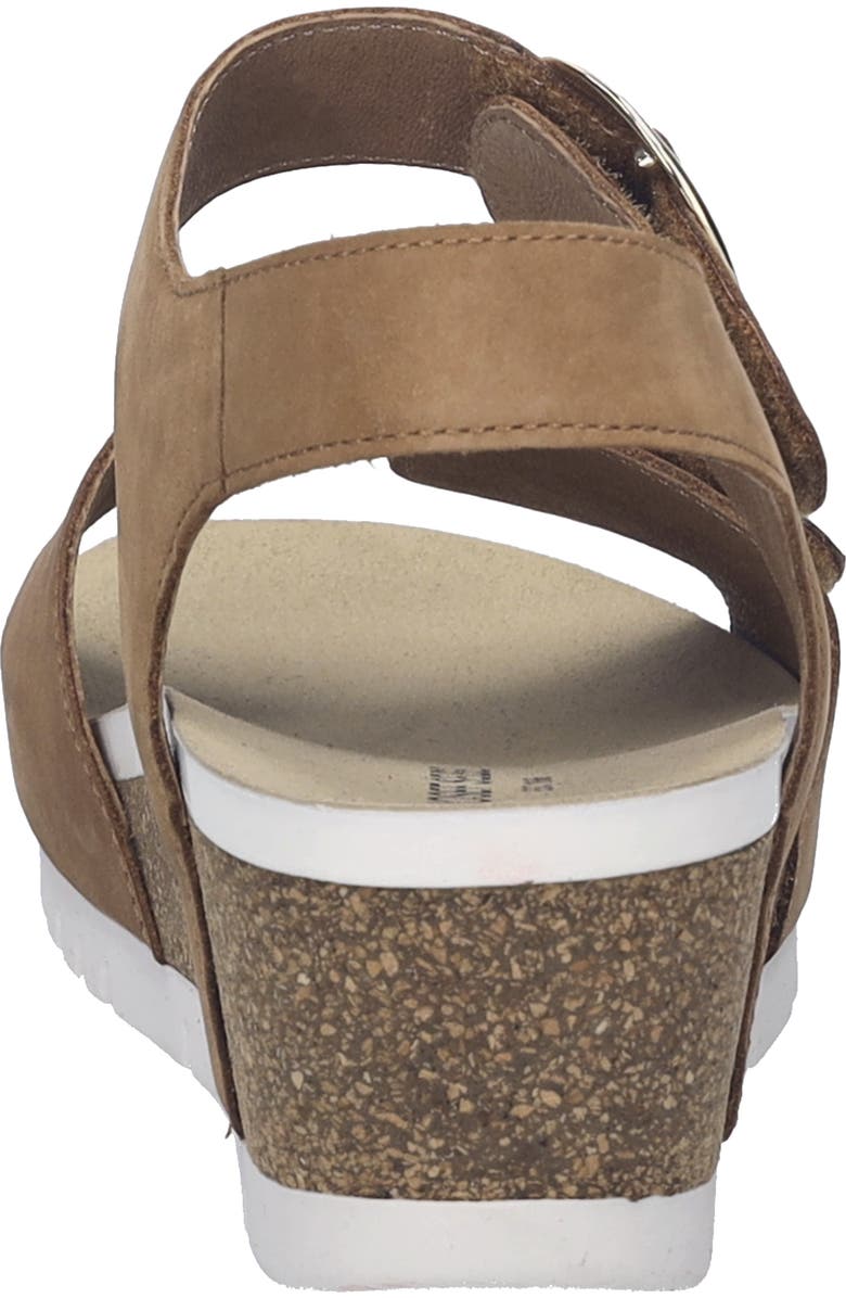 Josef Seibel Quinn 16 Wedge Sandal, Alternate, color, Nuss Nubuck