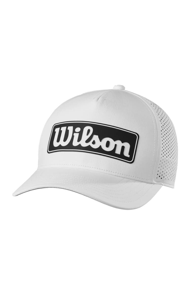 WILSON Performance Golf Cap, Main, color, White