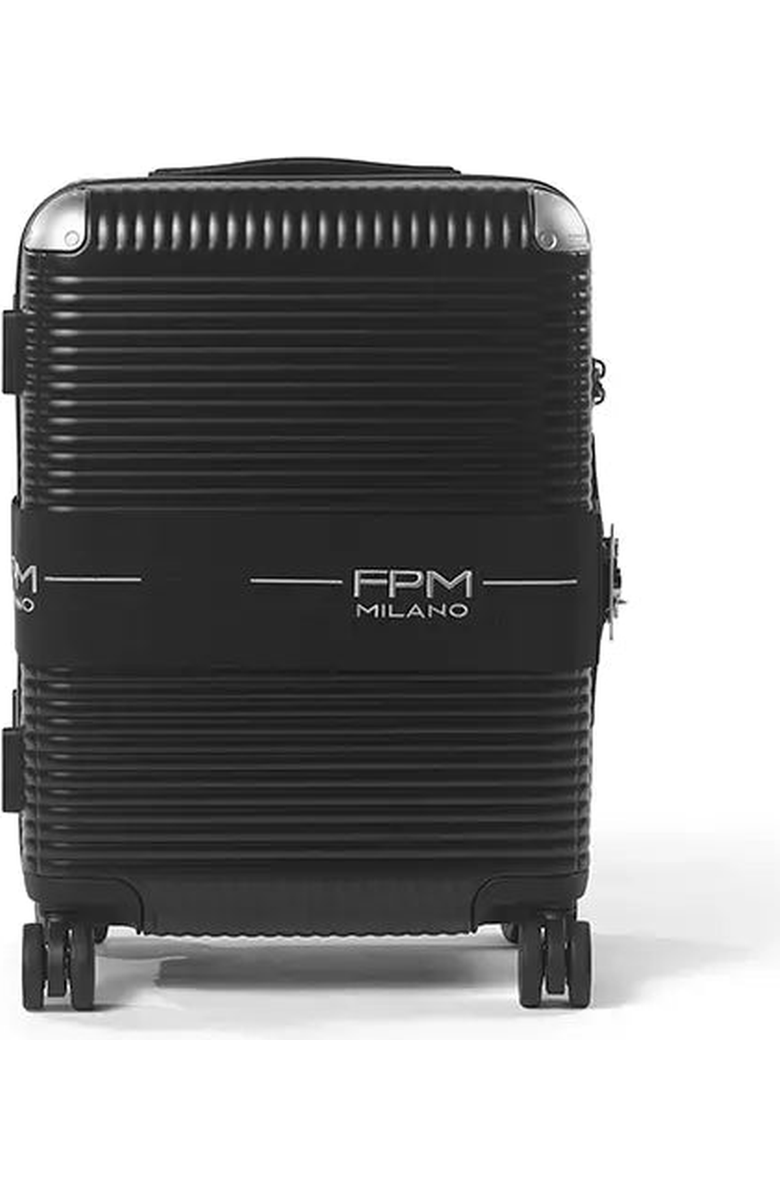 FPM - Fabbrica Pelletterie Milano - US Bank Zip Deluxe Spinner 55S Suitcase, Alternate, color, Eclipse Black