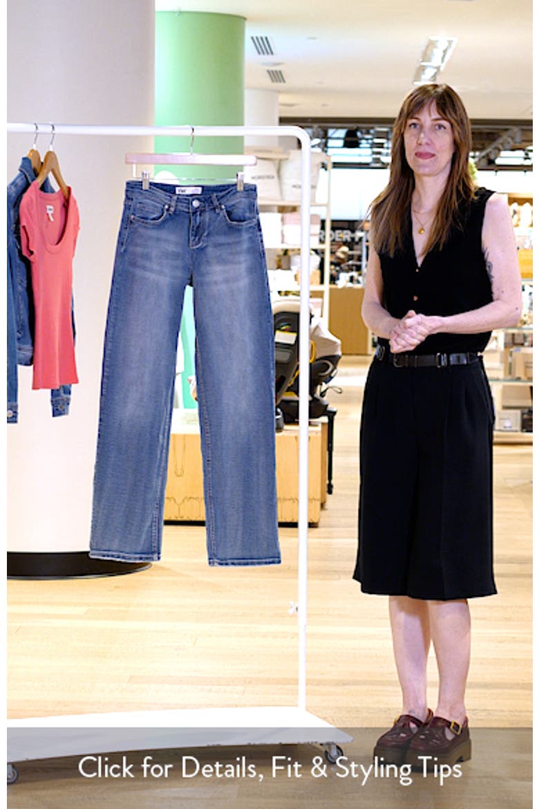 Bella Star Pocket Wide Leg Jeans video