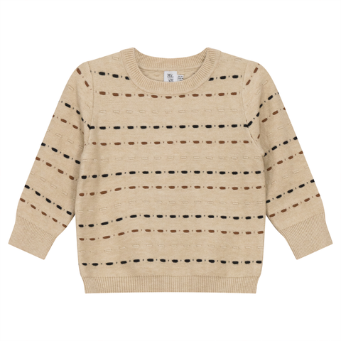 Long Sleeve Knitted Sweater (Toddler, Little Kid & Big Kid)