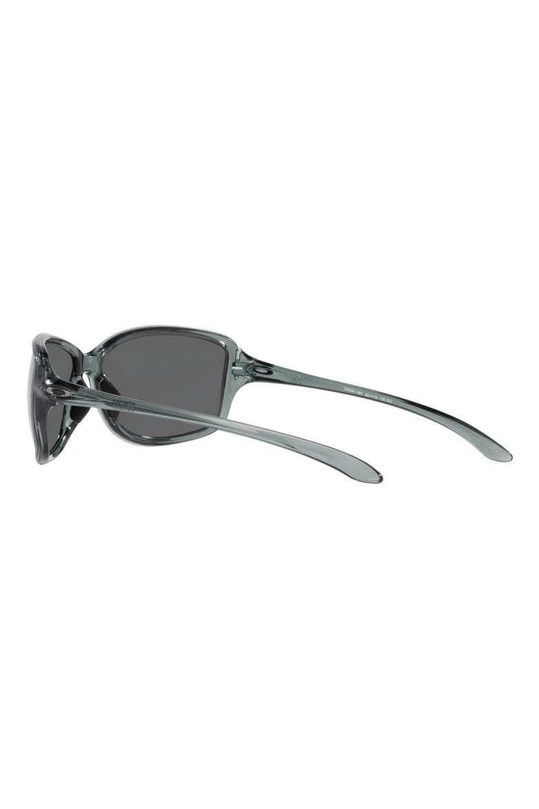 Cohort 62mm Polarized Oversize Sunglasses, Alternate, color, CRYSTAL
