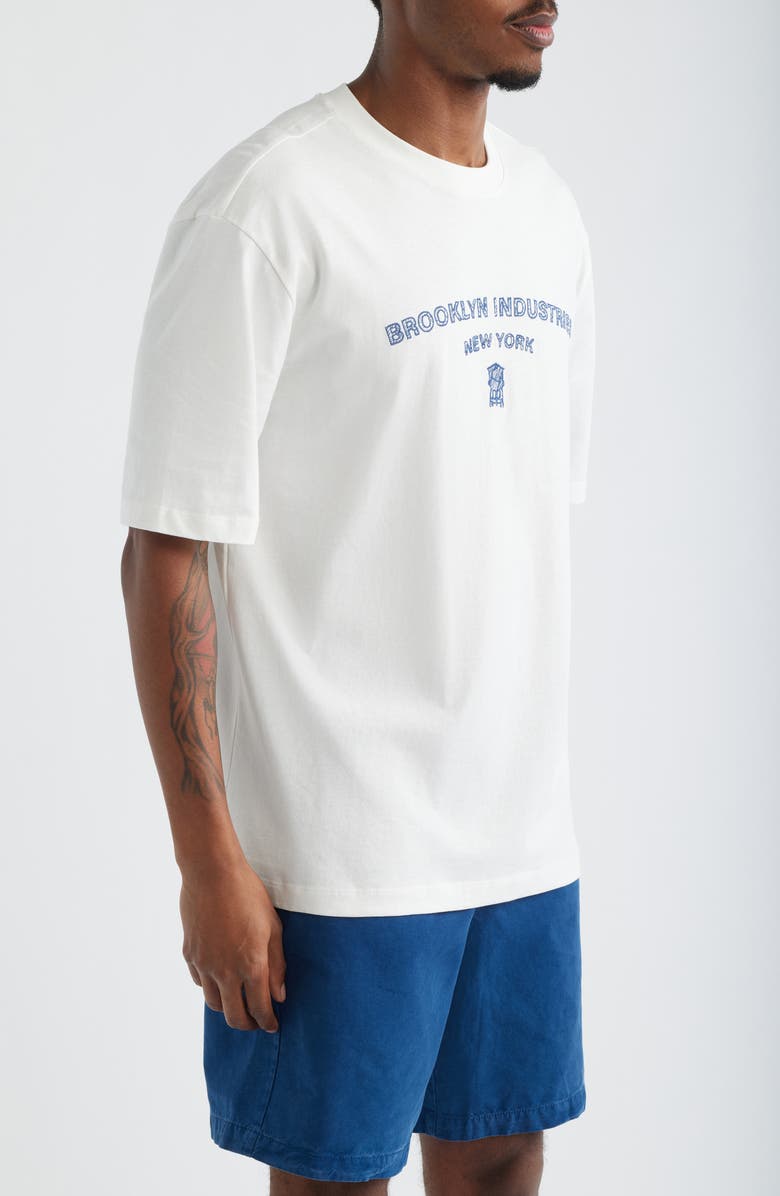 Brooklyn Industries Graphic T-Shirt, Alternate, color, Antique White