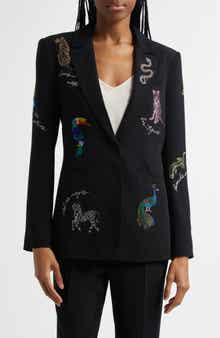 Karlie Bead Detail Blazer