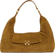 Off-White Jitney Patchwork Leather Shoulder Bag