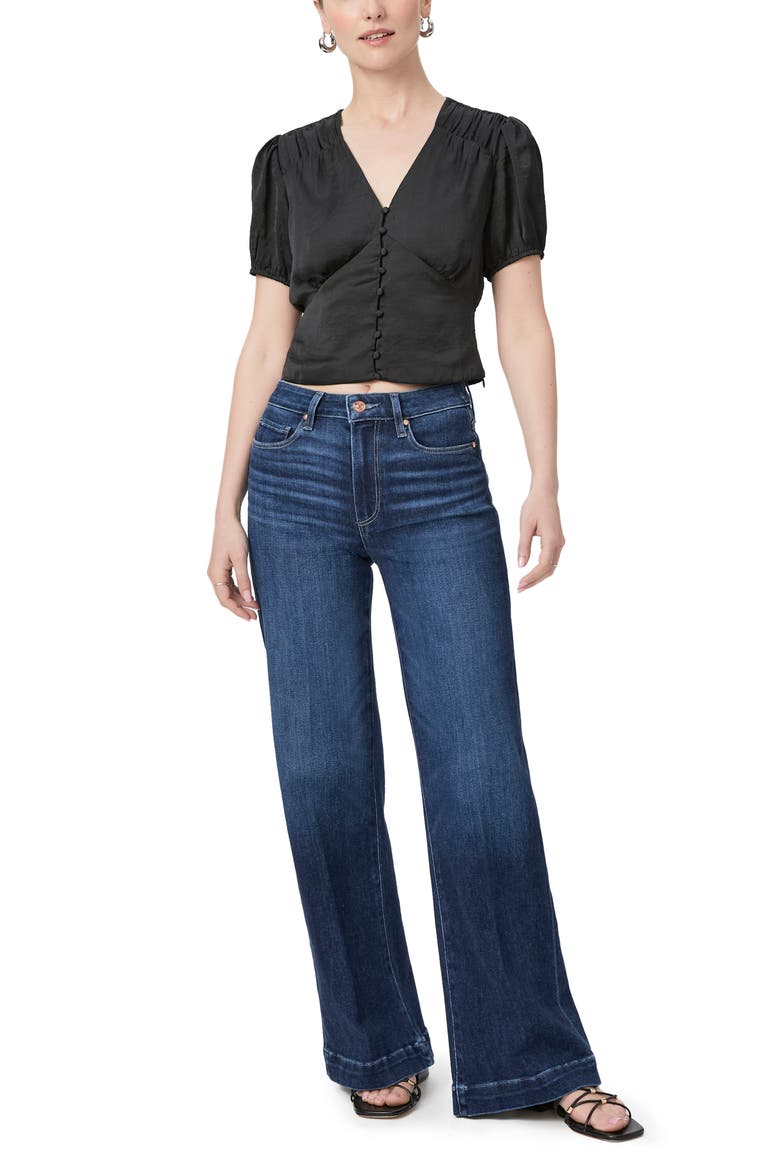 Leenah High Waist Wide Leg Jeans, Alternate, color, SAGRADA