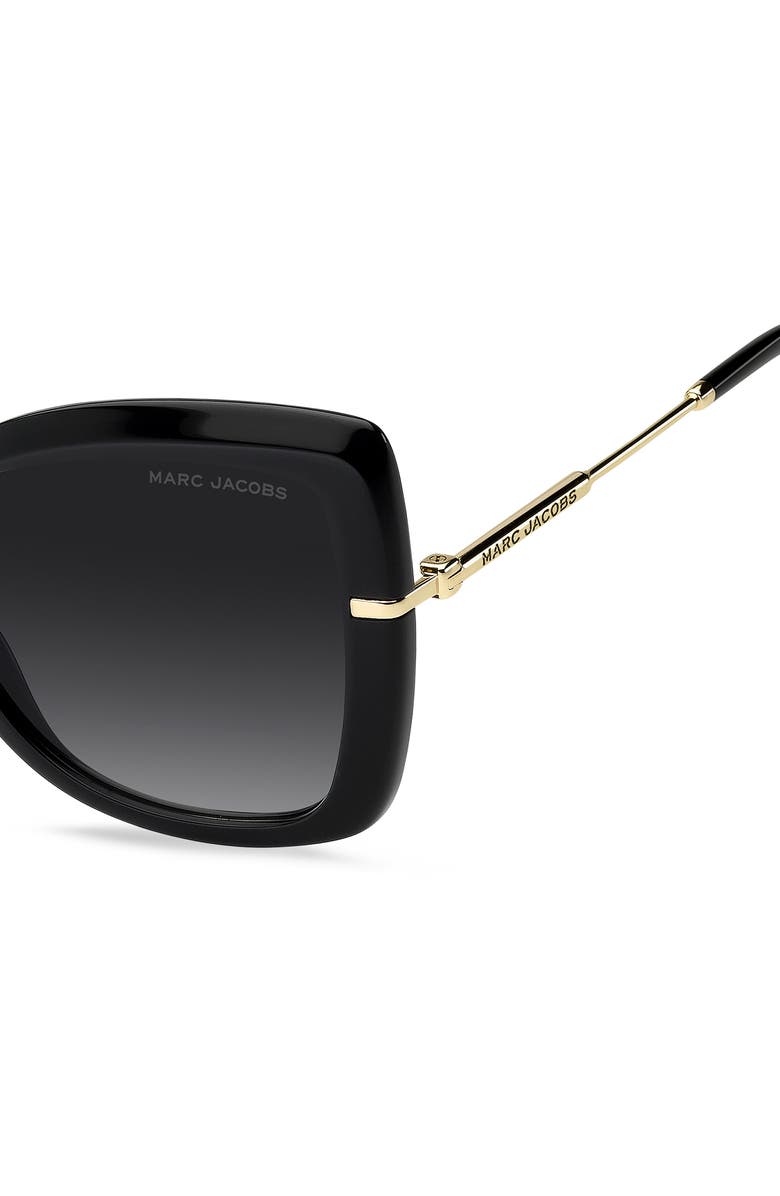Marc Jacobs 56mm Gradient Butterfly Sunglasses, Alternate, color, 