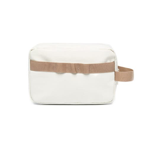 Lefrik Kei Double Washbag In Chalk