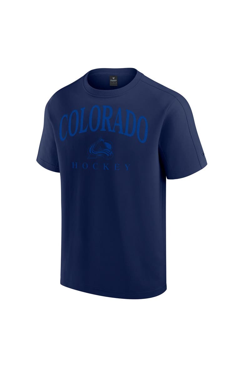 Men's Fanatics Navy Colorado Avalanche Elements Flex Tri-Blend T-Shirt, Alternate, color, Navy