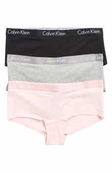 Calvin Klein Motive Cotton Boyshorts - Pack of 3
