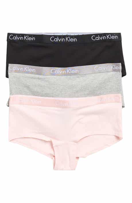 Calvin Klein Motive Cotton Boyshorts - Pack of 3