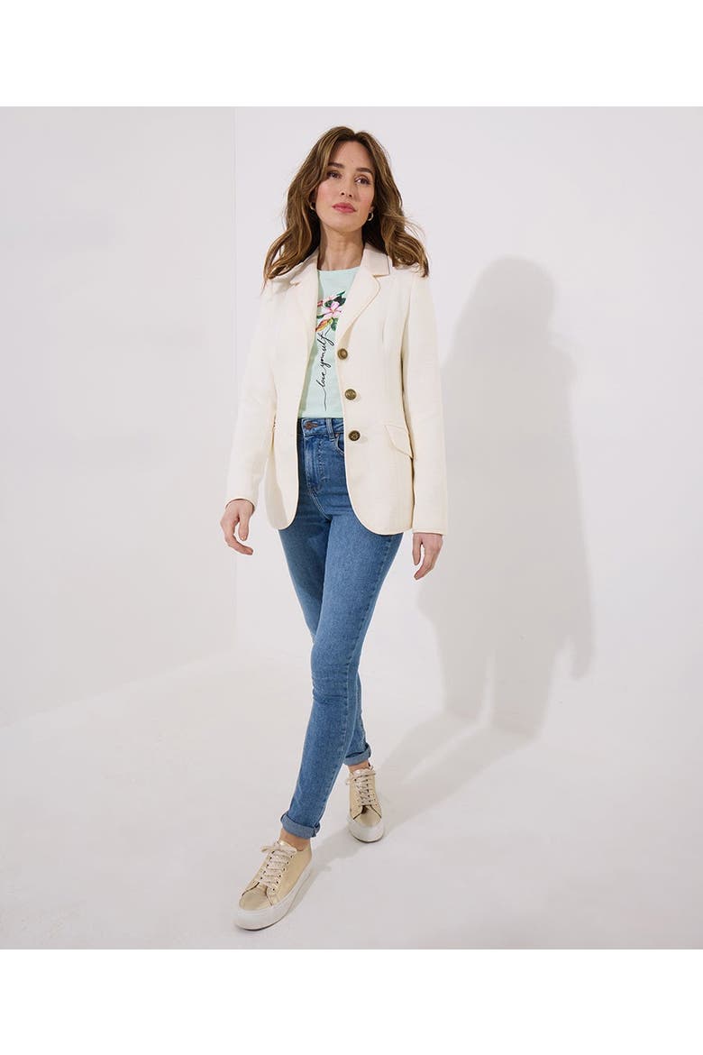 Classic Blazer, Alternate, color, IVORY
