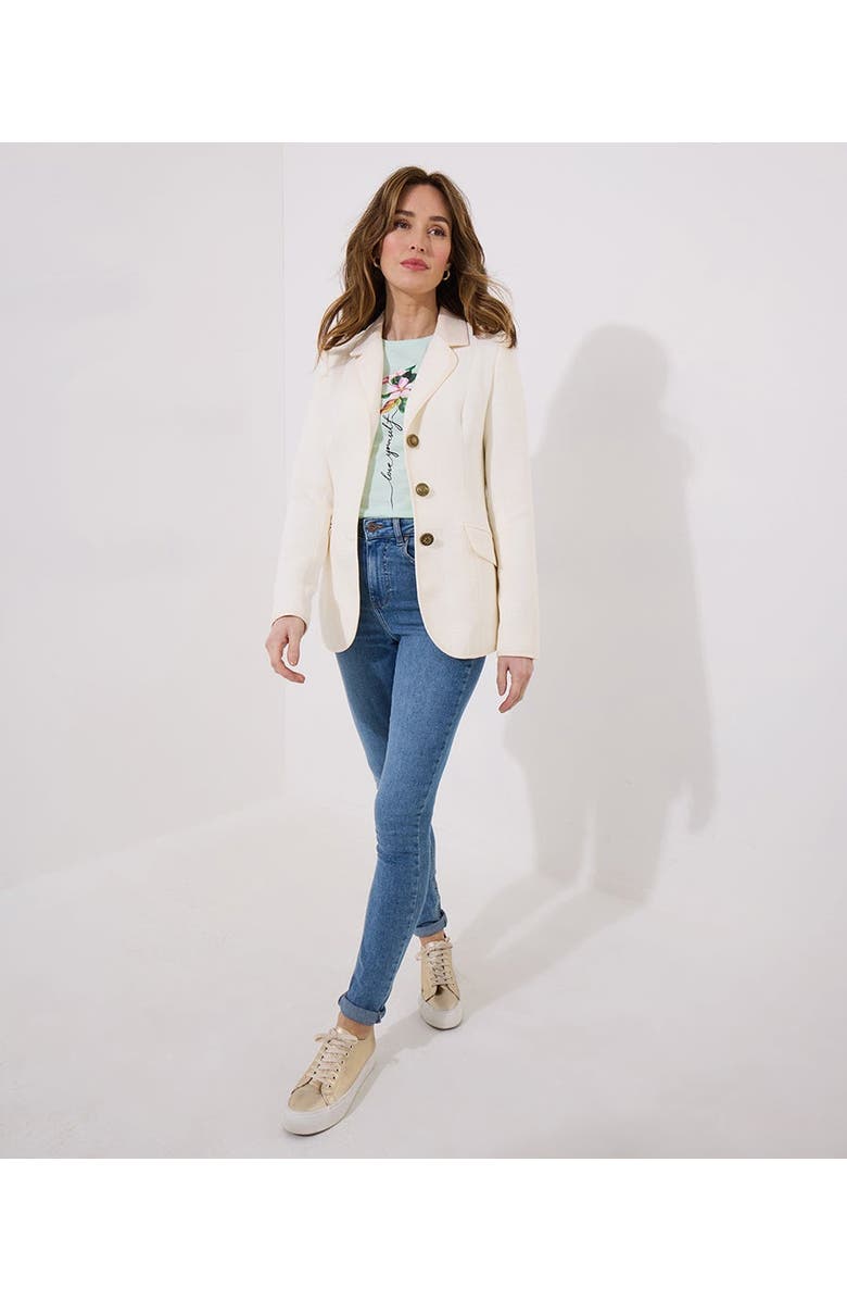 Joe Browns Classic Blazer, Alternate, color, Ivory