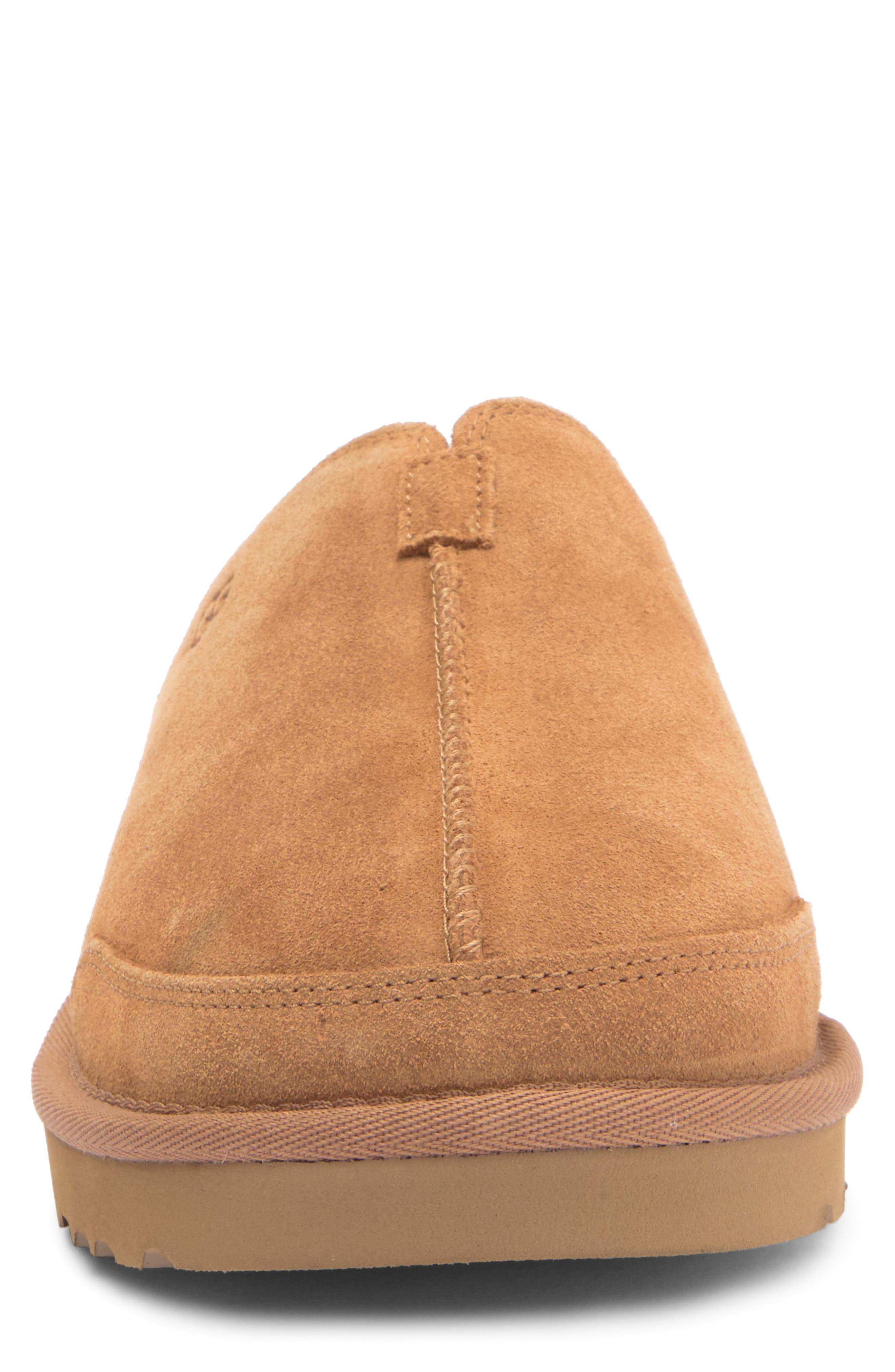 UGG<sup>®</sup> Marcman Wool Blend Lining Slipper, Alternate, color, Chestnut